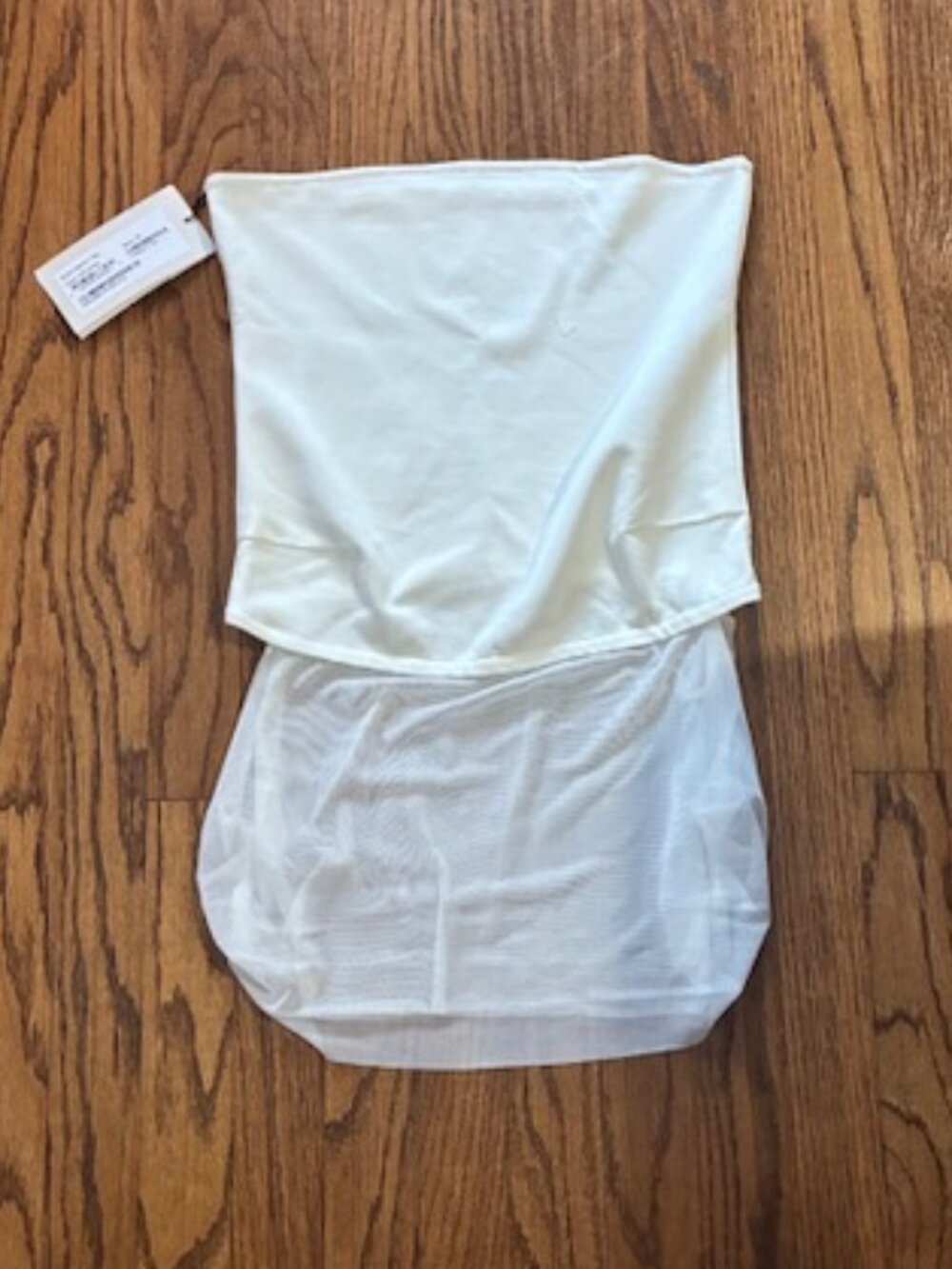 Marcella Whtie Strapless top